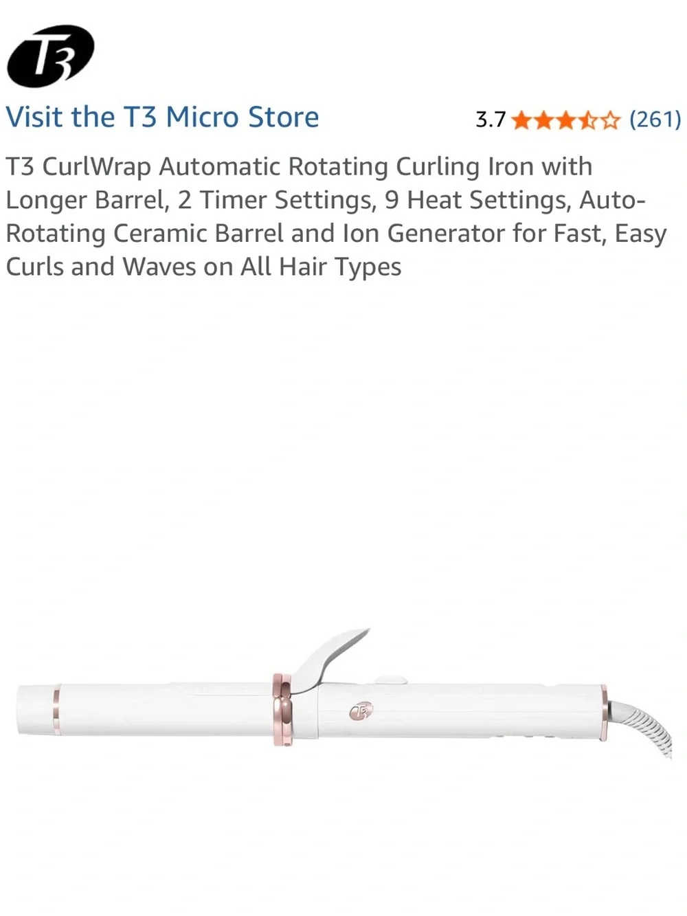 Styling tools - curling iron